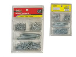 72 Pieces Assorted Nails 140gm - Screws Nails and Anchors