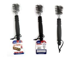 72 Wholesale 2 Headed Bbq Grill Wire Brush