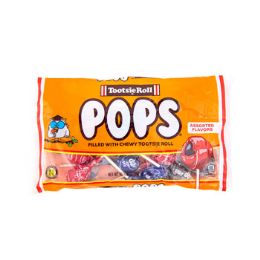 24 pieces Halloween Candy Tootsie Pops10.125 Bag Counter Display - Food & Beverage