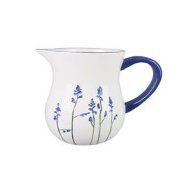 4 Wholesale Pitcher Floral Water Blue/white