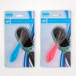 36 pieces Hair Brush Cleaning Tool 2ast Clrs 3.54in Hba Blc - Hair Brushes & Combs