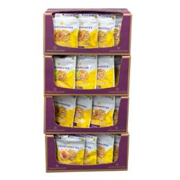 48 pieces Crunch Master 3 Asstd Crackers Multi Seed 4 Oz Floor Display - Food & Beverage