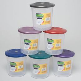 48 Wholesale Food Storage Container 1.5 Qt 4 Colors