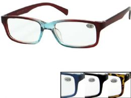 48 of Reading Glasses Traditional Frames In Assorted Colors And Strengths
