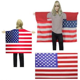 36 Pieces Wearable Usa Flag - Flag