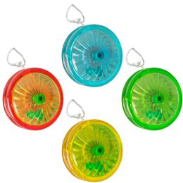 50 Pieces Clear Super Yoyo - Light Up Toys