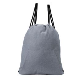 50 of 16 Inch Stretchy Drawstring Wholesale Backpack In Grey