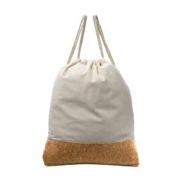 100 Wholesale 16 Inch Drawstring Backpack In Natural With Cork