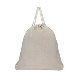 100 of 16 Inch Drawstring Backpack In Beige