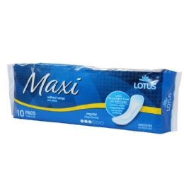 48 Pieces Maxi Super Power Without Wing 10pc Day Use - Personal Care Items