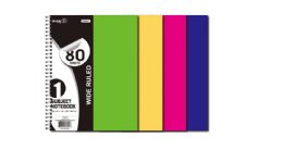 36 Bulk 1 Subject Notebook 36s Poly Cover Wide Ruled