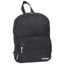30 Pieces Junior Ripstop Backpack In Black - Backpacks 15" or Less