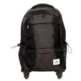 4 Pieces Wheeled Laptop Backpack - Backpacks 18" or Larger