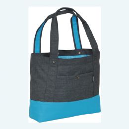30 Wholesale Stylish Tablet Tote Bag In Charcoal