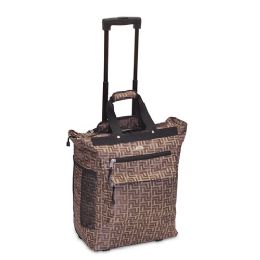 4 Wholesale Rolling Tote In Brown
