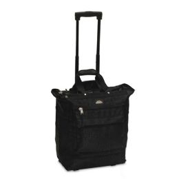 4 Wholesale Rolling Tote In Black