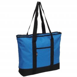 40 Pieces Shopping Tote In Royal Blue - Tote Bags & Slings