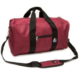 30 Bulk Basic Gear Bag Standard Size In Burgandy