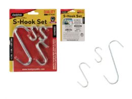 144 Pieces 13pc Multipurpose S Hooks - Hooks