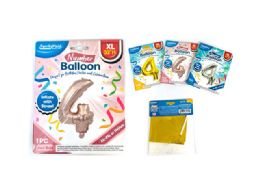 288 Pieces 4 Number Balloon - Balloons & Balloon Holder