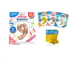 288 Wholesale 9 Number Balloon