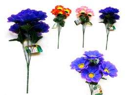 144 Wholesale 7-Head Flower Bouquet