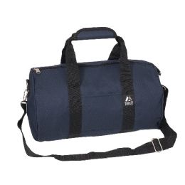40 Wholesale 16 Inch Round Duffel Bag In Navy