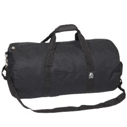 40 Pieces 23 Inch Round Duffel Bag In Black - Duffel Bags