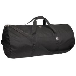 20 Pieces 36 Inch Round Duffel Bag In Black - Duffel Bags