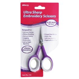 144 Wholesale Ultra Sharp Embroidery Scissors