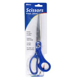 144 Pieces Stationery Scissors, 8" - Scissors