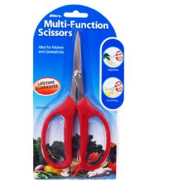 144 Wholesale MultI-Function Scissors, 6-1/4"