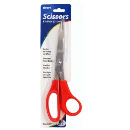 144 Wholesale Stationery Scissors, 8-1/2"