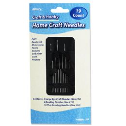 300 Pieces Home Craft Hand Needles, 19 Ct. - Craft Tools