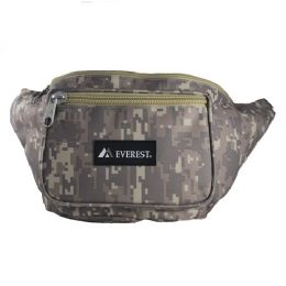 50 Pieces Digital Camo Waist Pack - Large - Fanny Pack