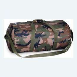 40 Pieces 16 Inch Woodland Camo Duffel - Duffel Bags