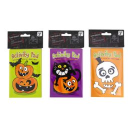 36 pieces Activity Booklet Halloween 6ct 16pg 2ast Per Pack/pbh3.5 X 5.25in - Halloween