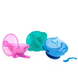 36 Wholesale Nuby EasY-Go Suction Bowl And Spoon