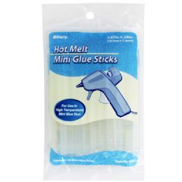 144 Wholesale Dual Temp Mini Glue Sticks, 3.97" X .29", 16 Count