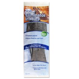 144 Wholesale Odor Eliminator Insoles, Unisex