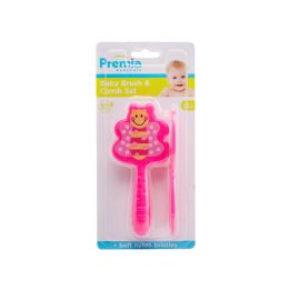 36 Pieces Premia Babycare Butterfly Baby Hairbush C/p 36 - Baby Beauty & Care Items