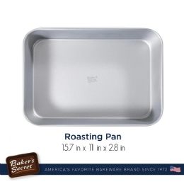 6 pieces Baker's Secret Aluminized Steel Roaster 16", Superb C/p 6 - Frying Pans and Baking Pans