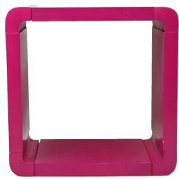 2 Wholesale SQUARE FUSCHIA SHELF