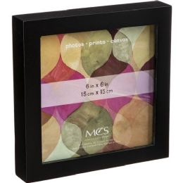 4 Wholesale 6X6" BLACK PHOTO FRAME
