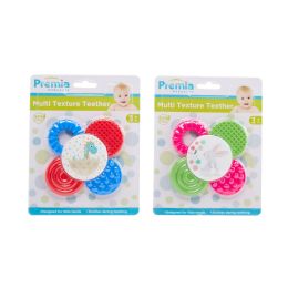24 pieces Premia Baby Multi Texture Teether C/p 24 - Baby Accessories