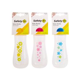 36 Pieces Safety 1st 8oz Side Grip Baby Bottle W/prints C/p 36 - Baby Bottles