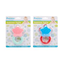 24 Pieces Premia Baby Superstar Rattle C/p 24 - Baby Toys
