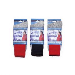 72 Wholesale Two Pair Womens Socks Thermals