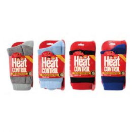 72 Bulk Heat Control Thermal Socks For Kids