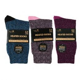 144 Pairs Lady Heavy Duty Winter Warm Work Merino Wool Boot Socks - Womens Thermal Socks